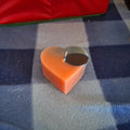 Heart Beeswax 2 Tone Blue Pink Coconut