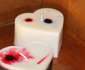 Heart Beeswax 2 Tone Coconut Wax Mix