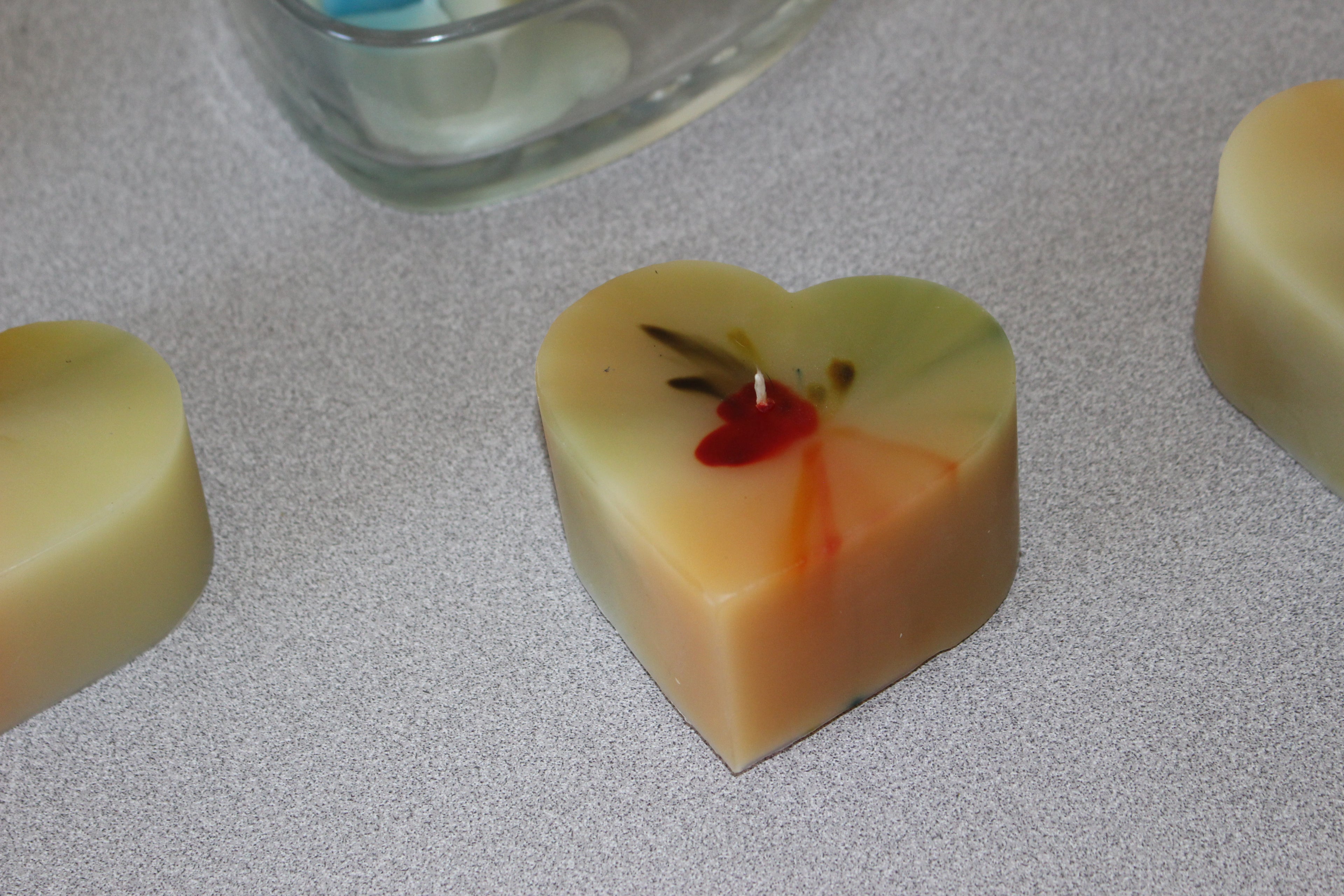Heart Beeswax 3 Color