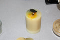 Round Pillar Yellow Coconut