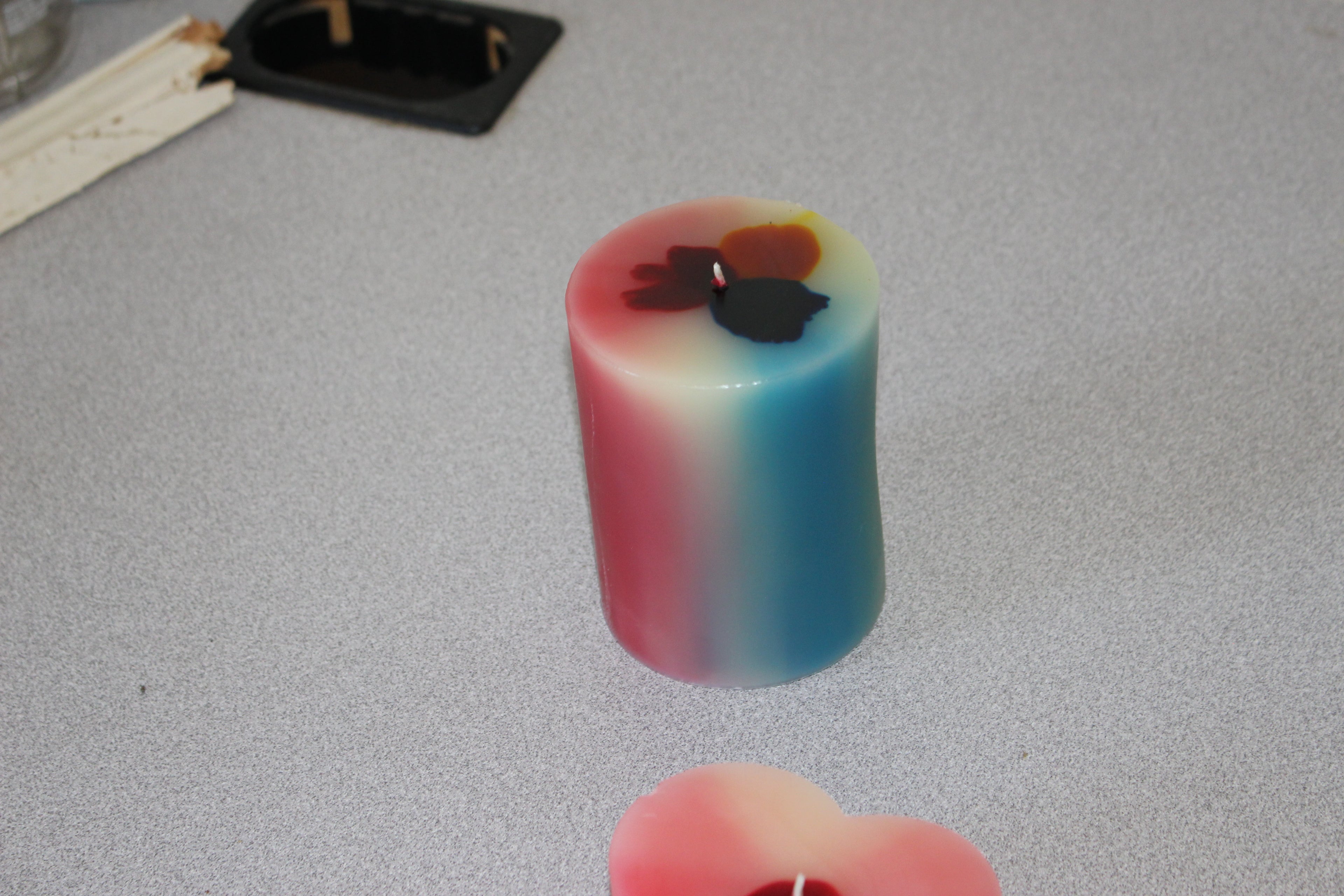 Round Pillar Rainbow Coconut