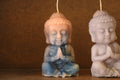 Buddha  Beeswax Blue Aura