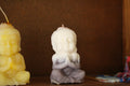 Buddha  Beeswax Purple Aura Coconut