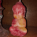 Orange Buddha Beeswax Candle